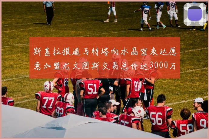 斯基拉报道马特塔向水晶宫表达愿意加盟尤文图斯交易总价达3000万欧元